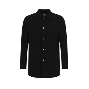 【进口锦氨微皱肌理】迪柯尼春秋易打理商务通勤中长款风衣男外套