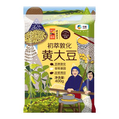 中粮初萃敦化黄大豆400g