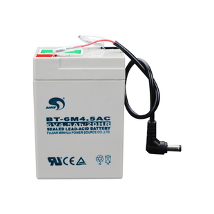 杭州四方吊磅电池百鹰电子秤吊秤蓄电池6V4.5AH吊钩秤六伏4AH电瓶