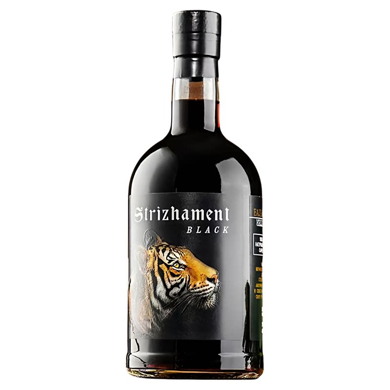 俄罗斯原装进口黑格先生虎头酒鹿熊狼配制酒高度伏特加烈45度洋酒