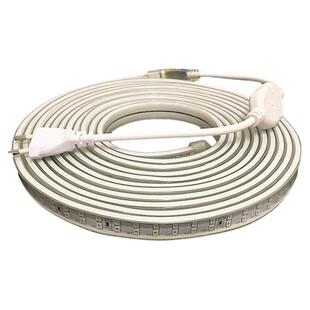 LED灯带条金黄光LED灯条220V金黄色灯带防水超高亮客厅家装展厅米