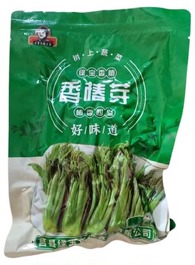 头茬香椿芽咸菜真空无水盐渍