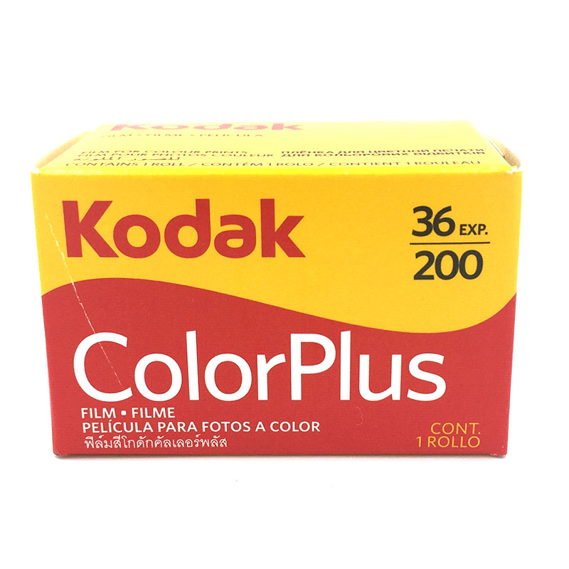 柯达易拍200度135彩色负片colorplu胶卷27年08月
