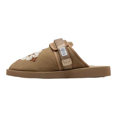 suicoke联名ADISH保暖半包头拖鞋