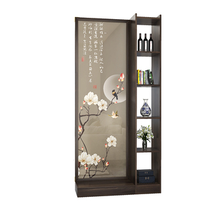 屏风隔断客厅正对大门玄关柜新中式装饰遮挡实木简约现代入户进门