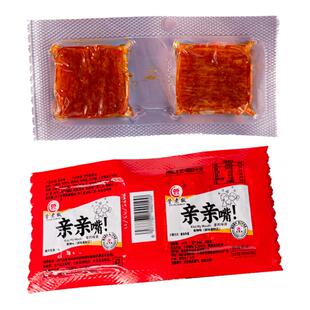 【新品上市】管老板辣条亲亲嘴烧麻辣牛肉风味素肉零食辣片面筋