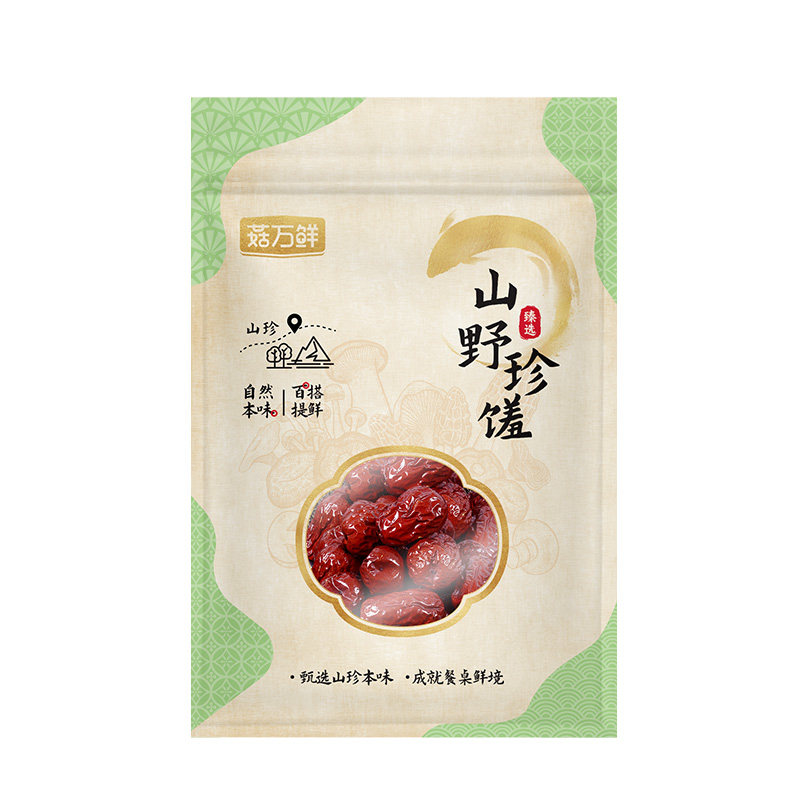 菇万鲜若羌灰枣去皮即食
