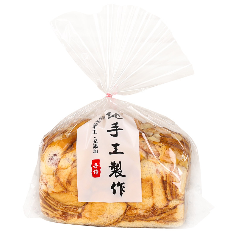 纯手工制作食品包装袋烘焙糕点加厚自粘自封袋opp透明吐司面包袋