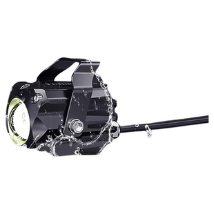 未来之眼F150S钱江QJ赛600led透镜大灯隐藏式射灯远近一体专用款