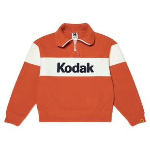 【低至六折】KODAK柯达秋冬女式回溯经典上衣logo运动卫衣