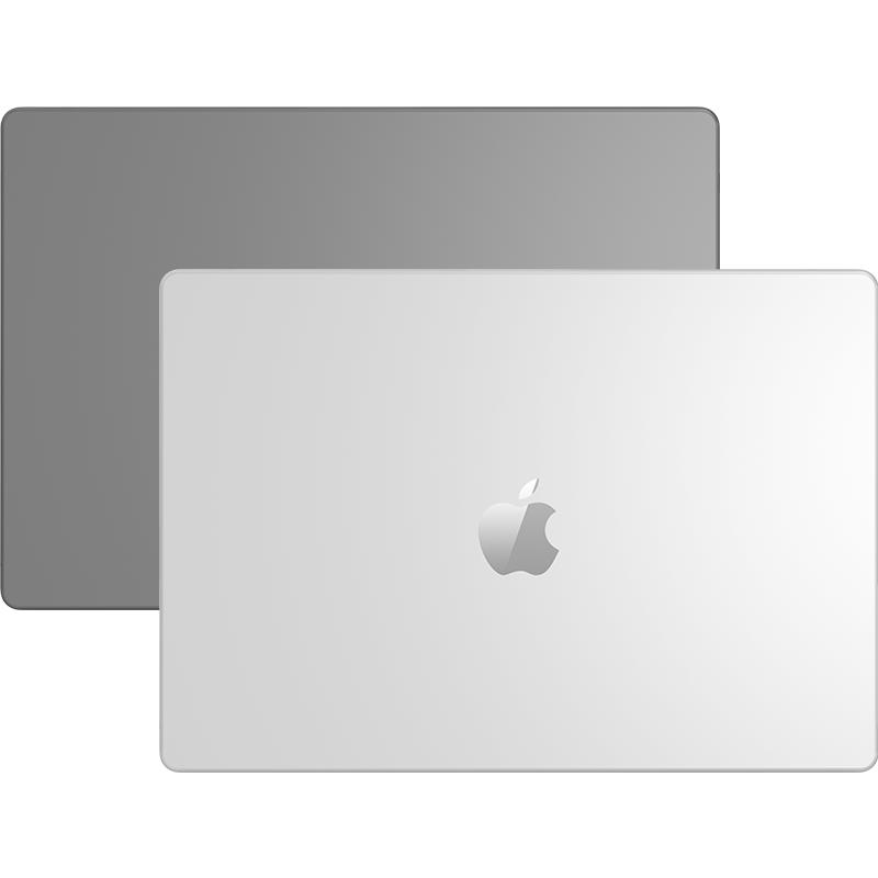 mousmore适用2025苹果m4新macbookair 13.6寸/15笔记本pro13保护壳14电脑m3磨砂支架套16透明轻薄硬防摔mac潮