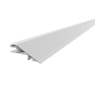 薄如蝉翼斜面灯槽型材悬浮吊顶反光灯槽铝合金超薄收口回光洗墙灯