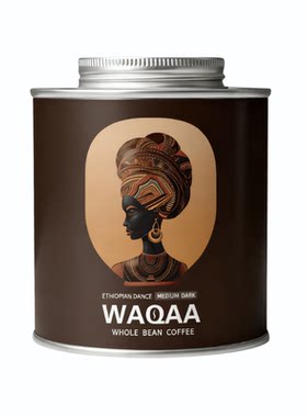 WAQAA埃塞之舞 中深烘 意式|奶咖|美式 轻盈日饮 咖啡豆礼赠|顺丰