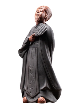 历史人物诸葛亮紫砂家居饰品摆设