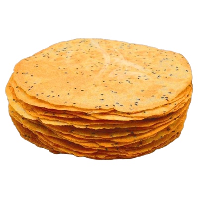 山东焦饼黄金芝麻香酥焦饼压饼薄脆饼干芝麻即食解馋零食休闲开胃