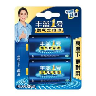 南孚丰蓝1号电池一号家用燃气灶热水器天然气灶大号电池干电池官方旗舰店官网正品R20天然气灶1.5v电池