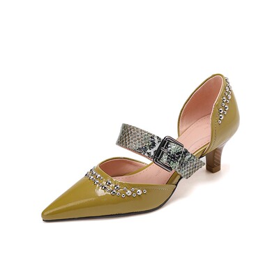 凉鞋女45铆钉单鞋女42.43