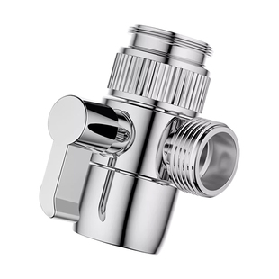 洗衣机一分二水龙头进水口洗脸盆家用专用能万转换全铜分流器接头