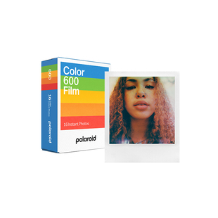 Polaroid宝丽来600白框彩色双包装胶片 拍立得胶片相机复古相纸礼物【仅限i-Type相机和600型相机可用】
