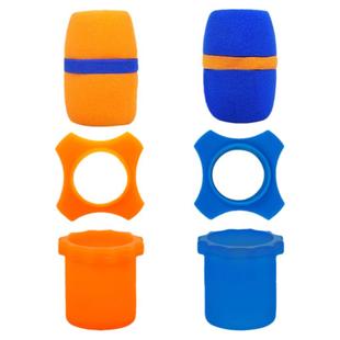 话筒套海绵套防滑圈防滚保护套 KTV麦克风防摔防风防喷罩咪罩咪套