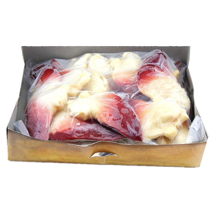 加拿大北极贝刺身M号1kg大号海鲜日料即食鲜活冷冻原装包邮未切片