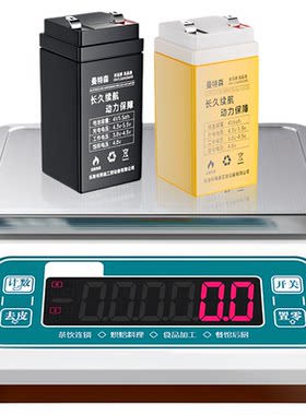 电子秤电池专用电子称的蓄电瓶