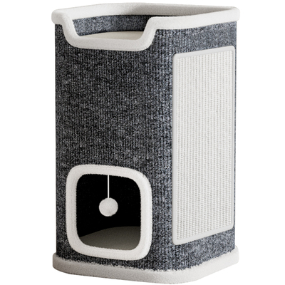 猫爬架一体剑麻猫抓板树洞猫窝