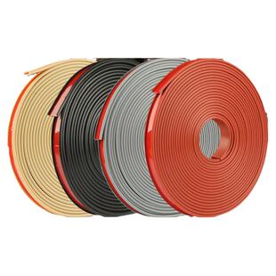 U型家具封边条免漆木板材橱柜自粘圆桌衣柜带胶收口条软包边扣条