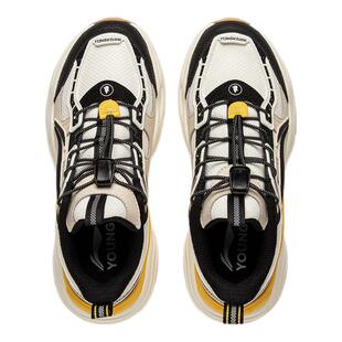 李宁儿童鞋男童户外运动鞋大童2026新款青少年透气减震跑步老爹鞋