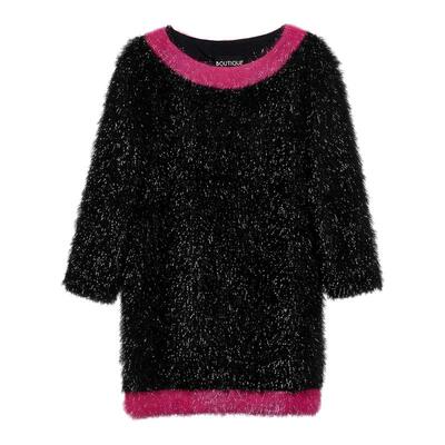 moschino/莫斯奇诺女士撞色慵懒风中长连衣裙 银泰百货 301596