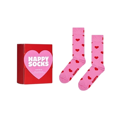 【情人节礼盒】HappySocks潮牌情侣送礼多巴胺外穿中筒袜堆堆袜