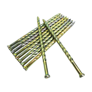 兔宝宝镀锌地板钉木龙骨钉 麻花钉 螺纹钉2寸2.5寸3寸 等规格齐全