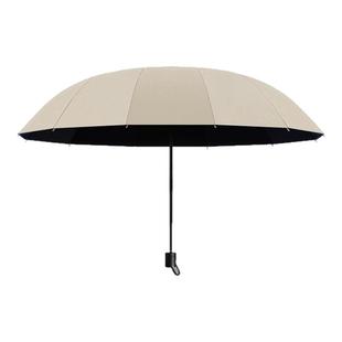 超大号雨伞加大加厚加固双人伞晴雨两用自动手动折叠遮阳伞