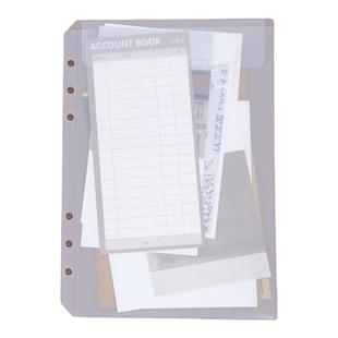 a6活页笔记本a7单据6孔内芯pvc a5拉链收纳袋 名片袋 票据文件袋