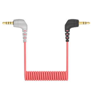 适用RODE罗德连接线单反相机手机转接线大疆直播录音麦克风连接线