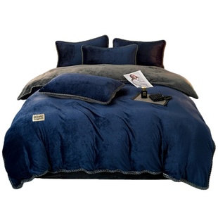 被套200x230cm双面牛奶绒单件2025新款冬加厚珊瑚绒毛绒被罩单独