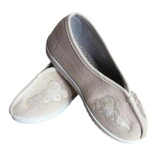 老北京手工布鞋儿童绣花鞋中国风男童汉服鞋古风舞蹈演出鞋帆布鞋