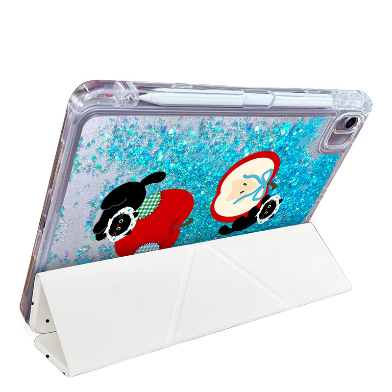 morock【流沙壳】ipad保护壳适用air7/6保护套ipad2025pro11寸苹果平板2024pro无笔槽air5/4外壳防弯防摔壳