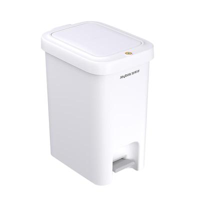 佳帮手【手按+脚踩】双盖垃圾桶