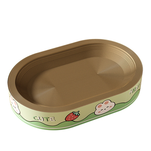 猫抓板超级大猫窝一体耐磨耐抓不掉屑四季通用玩具磨爪板猫咪抓盆