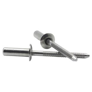 封闭型平圆头抽芯铆钉m2.4m3m4m5m6 全钢拉钉螺丝加长GB12615.4