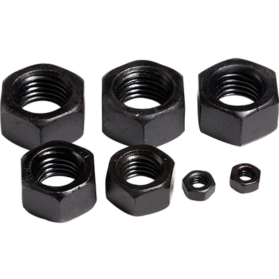 8.8级高强度发黑六角螺母GB6170