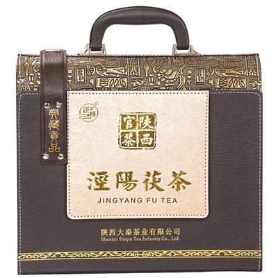 泾阳茯茶黑茶礼盒装古法手筑800g