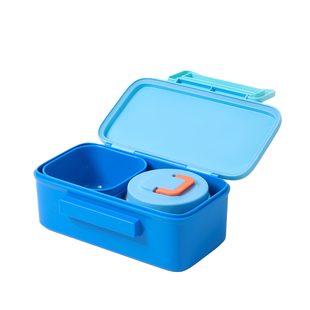 kalar上班族便当盒分隔饭盒带保温汤罐水杯便携保温袋套装