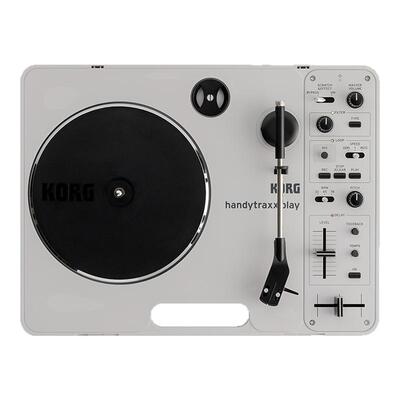 KORG便携DJ搓碟Handytraxx play黑胶唱机tube电子管唱放1bit录音