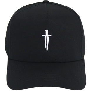 利剑健身帽子硬顶肌肉男撸铁训练鸭舌帽防晒运动帽美式棒球帽痞帅