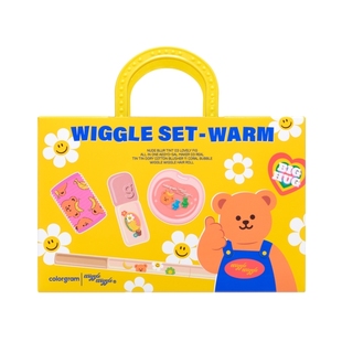 韩国colorgram联名wigglewiggle系列彩妆套盒套盒唇釉卧蚕笔腮红