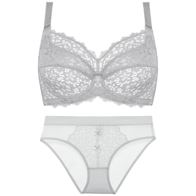 怡倩大胸显小薄款文胸超薄全罩杯