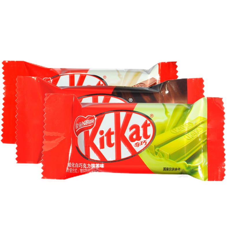 KitKat雀巢奇巧黑巧牛奶抹茶巧克力饼干派146gx3盒休闲零食小吃