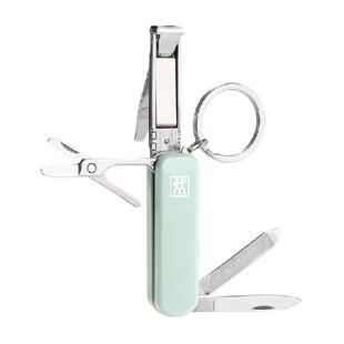 德国双立人多功能指甲刀户外军刀可折叠指甲钳便携指甲剪